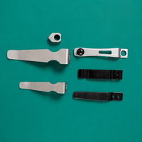 Couteau pliant EDC OT portable personnalisé, divers accessoires de poignée en aluminium CNC et styles de lames, couteau tactique d'extérieur OEM ODM