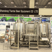 Équipement de brasserie nano pour la fabrication de bière artisanale dans les pubs, restaurants et hôtels - Cuve de fermentation automatique avec contrôle PLC