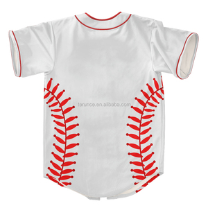 Chemises de maillot de baseball PURE de haute qualité pas chères classiques par sublimation de l'équipe de club jeunes adultes - Product Image 3