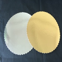 Base de gâteau jetable en PE de qualité alimentaire avec laminage mat et gaufrage