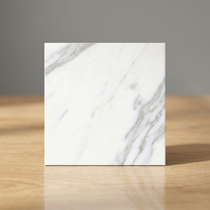 Azulejos de Porcelana Pulida Calacatta Classic de 600x600 mm, Aspecto de Mármol Brillante, para Pisos Interiores de Cerámica - Product Image 4