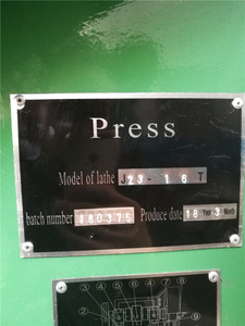 Rbqlty Nhà Máy Máy Ép Cơ Khí J21 10T Máy Đục Lỗ Kim Loại Tấm Để Bán - Product Image 6