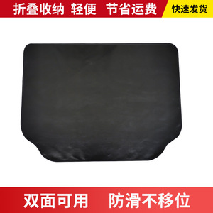 Alfombra para Chimenea de 48 Pulgadas, de Fibra de Vidrio y Silicona, Resistente al Calor, Antideslizante, para Protección de Chimeneas de Leña - Product Image 3