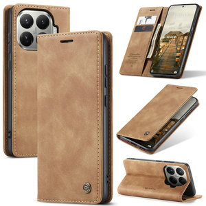 Étui de luxe CaseMe pour <span class=keywords><strong>Xiaomi</strong></span> 17T 17T Pro, étui de téléphone portable rétro avec porte-cartes pour accessoires <span class=keywords><strong>Xiaomi</strong></span> 17T - Product Image 1