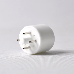Base de tube 4 broches en céramique 274B pour réparation DIY de triodes et amplificateurs à tubes <span class=keywords><strong>HIFI</strong></span> - Product Image 5