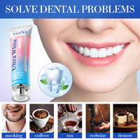 SADOER Dentifrice Ultra Blanc Blanchissant Formule Herbal Anti-Caries Rafraîchissant pour Usage Domestique