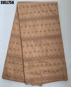 Tessuto in Voile <span class=keywords><strong>di</strong></span> Cotone Svizzero Bianco <span class=keywords><strong>di</strong></span> Alta Qualità per Abbigliamento Maschile Adatto per l'Eid - Product Image 4