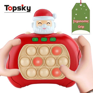 Dernière version amusante console de jeu électronique Bubble Pop Puzzle Quick Push Sensory Fidget Toy 5-7 ans Drôle Boîte à jouets en plastique - Product Image 4