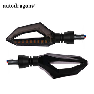 Feu clignotant de moto 6W 18SMD bicolore universel, étanche, à LED, pour moto, feu arrière - Product Image 2