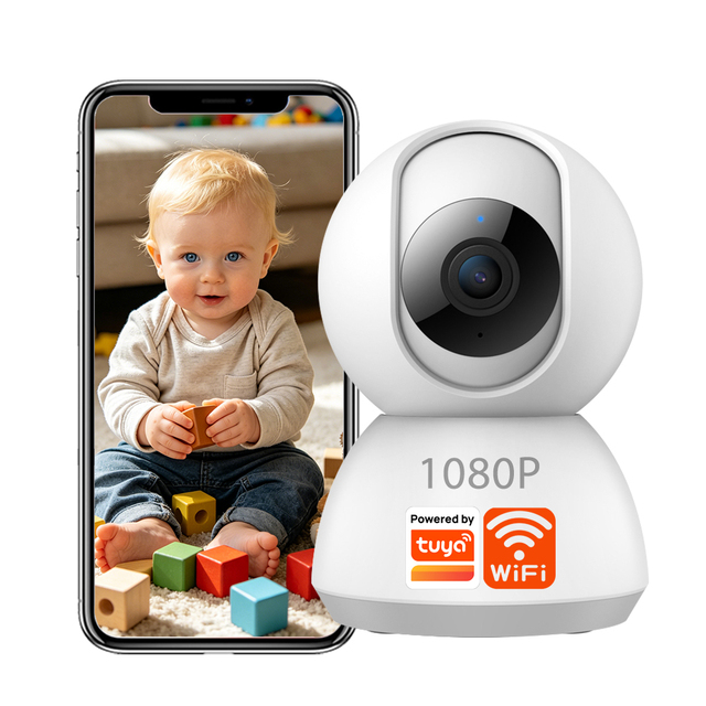 TY-F4 HD WiFi IP Camera Indoor Wireless Security Home CCTV Camera With Tuya Smart Auto Tracking