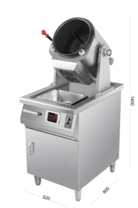 Macchina Automatica per Stir-Fry Shineho ad Alta Efficienza per Cucine di Ristoranti, <span class=keywords><strong>Robot</strong></span> Elettrico Rotante per Cuocere Riso Fritto - Product Image 3