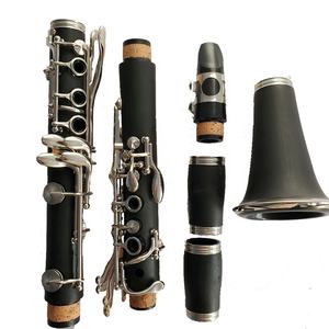 <span class=keywords><strong>Clarinete</strong></span> <span class=keywords><strong>rojo</strong></span> de resina ABS, alta calidad, niquelado, Bb - Product Image 4