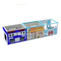 Maison de jeu de rôle pour enfants, anti-collision, durable, douce, multi-thèmes, taille personnalisable
