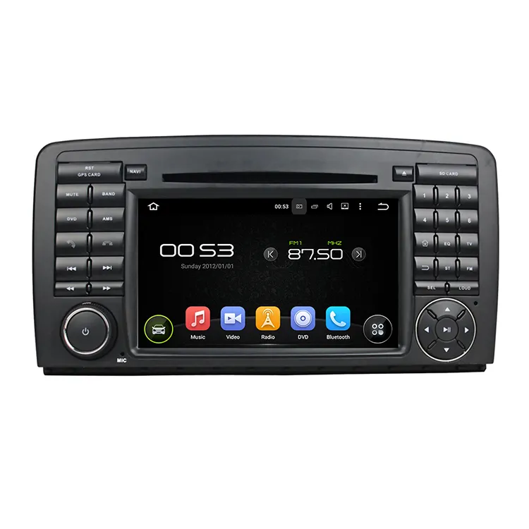 Android 9,0 Octa Core 4 + 32/64GB coche reproductor multimedia radio de coche para Benz Clase R w251 W280 W300 W320 W350 W500 2006-2011