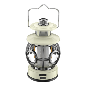 Lanterne de camping LED à vitesse variable Entai - Portable, alimentée par batterie, pour l'escalade, la randonnée, étanche, multicolore, autonomie de 4 heures - Product Image 1