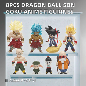 Set de 8 Figuras de PVC de <span class=keywords><strong>Tenkaichi</strong></span> <span class=keywords><strong>Budokai</strong></span> Dragon Ball, Son Goku, Crane Immortal, Colección de Anime - Product Image 2