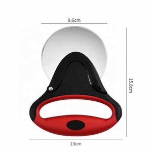 Round Foldable Roller Knife Stainless Steel Household Removable Multi-Function Single <b>Wheel</b> Pizza Cutter - Product Image 3
