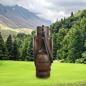 OEM Customized Latest Style <b>Golf</b> <b>Bag</b> High Quality Lightweight Adjustable Stand Carry Shoulder <b>Strap</b> Large Storage Zipper Normal - Product Image 2