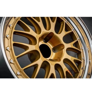 Juego de 2 o 3 Piezas de Llantas Doradas para Automóvil, 5x114.3 5x120 5x130, 18 19 20 Pulgadas, E88 E89, Llantas Forjadas de Aleación para Porsche, BMW, Audi, <span class=keywords><strong>Ferrari</strong></span> - Product Image 4