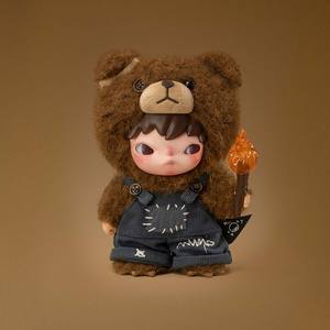 Vente chaude 100% Original <span class=keywords><strong>POP</strong></span> <span class=keywords><strong>MART</strong></span> <span class=keywords><strong>Hirono</strong></span> Living Wild Fight for joy Series Figurines en peluche Mystery Blind Boxes - Product Image 2