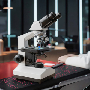 Microscopio Biológico LED para Niños, Juego de Microscopio Biológico Binocular para Laboratorio, Herramientas Educativas para Clases de Ciencias - Product Image 5