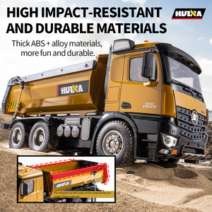Camión Volquete de Construcción a Escala 1:14 con Control Remoto de 2.4GHz y 10 Canales, Juguete de Ingeniería Simulado para Niños de <span class=keywords><strong>HuiNa</strong></span> <span class=keywords><strong>Toys</strong></span> <span class=keywords><strong>1573</strong></span> - Product Image 5