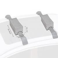 WOOWAVE – Kit de transport de Kayak de luxe universel, bloc en mousse souple Standard pour patins de toit, 12 pouces