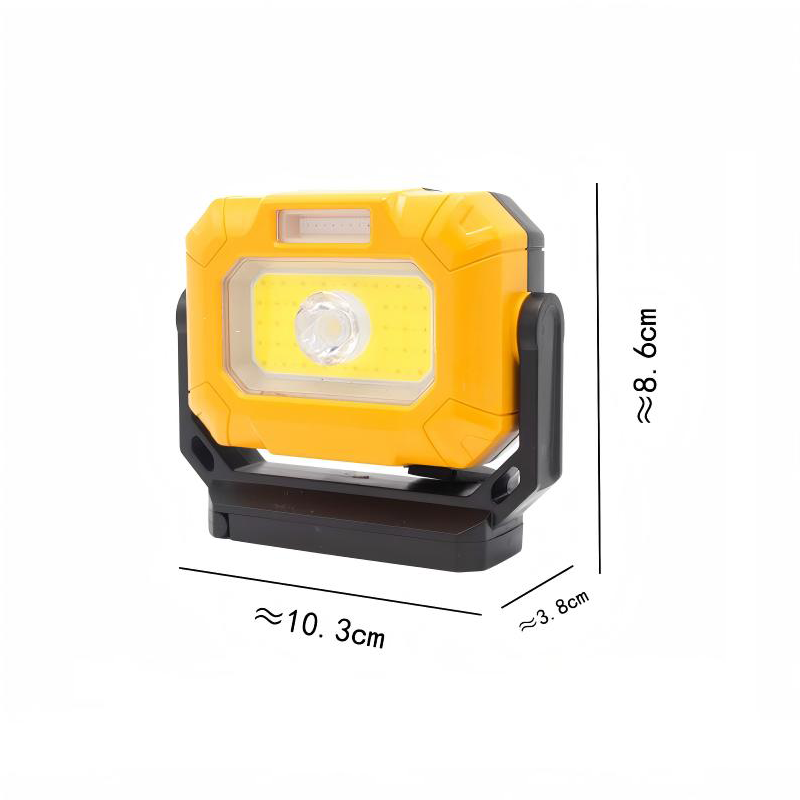 1500 Lumens High-Brightness Outdoor LED Work Light Mutil-Functional Portable USB Camp Light Rechargeable Work Lamp