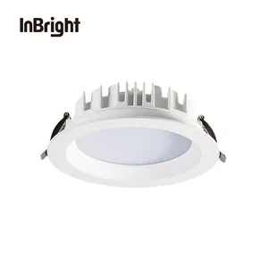 Ceiling LED SMD Downlight 15W 20W 28W 40W Hotel Project Lighting Round Recessed Dimmable Down Light