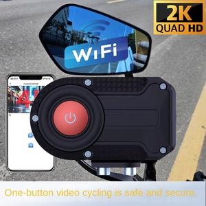 กล้องติดรถมอเตอร์ไซค์ 2K พร้อม Wifi กล้องบันทึกภาพแบบพกพา ภาพกีฬา กันน้ำระดับ IP66 DVR กล้องติดรถจักรยาน - Product Image 4