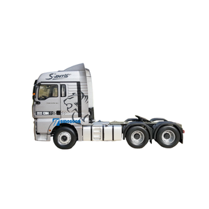 Camión de servicio pesado original 1:24 Sitrak C9H G7H HOWO, modelo de tractor de remolque, modelo de aleación de camión para Sinotruk - Product Image 3