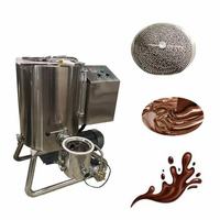 Machine à broyer les chocolats en acier inoxydable, moulin à billes pour chocolat, machine à raffiner les chocolats