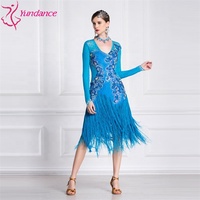 L-18314 Nouveau Adulte femme Norme Nationale L'amitié Latine Compétition Robe De Danse