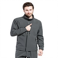 Veste Softshell Safari Unisexe Grande Taille OEM Personnalisée - Tex - Tex Plus, Imperméable, Coupe-Vent, Respirante, à Capuche Zippée, Hiver, avec Logo