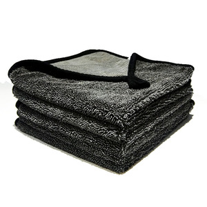 Chiffon de nettoyage absorbant en microfibre, <span class=keywords><strong>serviette</strong></span> de séchage, à boucle tordue, personnalisée, taille GSM, pour détail de voiture - Product Image 5