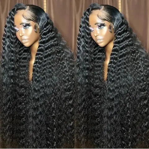 13x4 Lace Front Human Hair Wigs Loose Deep Wave Wig For Women