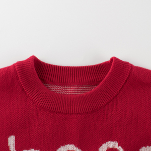 Automne Hiver Haute Qualité Doux Et Confortable Col Ras Du Cou Lâche Mignon <span class=keywords><strong>Fille</strong></span> <span class=keywords><strong>Pull</strong></span> - Product Image 4