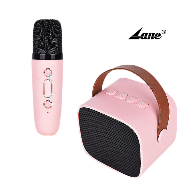 Lane LK1 Portable Karaoke Speaker with Mic Wireless Karaoke Speakers Portable Karaoke Speaker with Wireless Mic