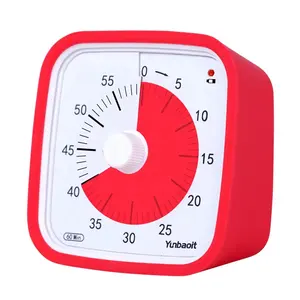OEM Yunbaoit nuovo Timer per il conto alla rovescia della produttività della cucina timer per autismo bambini studiano Timer analogico silenzioso visivo 60 minuti
