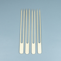 Brochettes de barbecue jetables écologiques en bambou 10/15/20/25 cm, qualité alimentaire supérieure, Teppo, usage unique