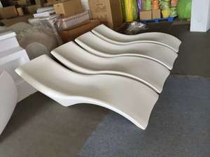 Chaise longue <span class=keywords><strong>en</strong></span> résine pour piscine, mobilier <span class=keywords><strong>de</strong></span> piscine <span class=keywords><strong>en</strong></span> <span class=keywords><strong>plastique</strong></span>, chaise pour l'eau - Product Image 2