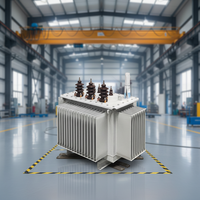 Transformador de Distribución de Energía Trifásico Sumergido en Aceite QZKJ Modelo S11/S13/S15 Entrada 10kV-115kV Salida 200V-480V