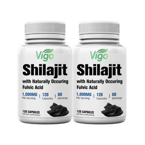 VIGO tinh khiết Himalaya shilajit viên nang 85% Fulvic axit lớn Jar 125 phần ăn thảo dược bổ sung chúng tôi phòng thí nghiệm thử nghiệm hữu cơ tự nhiên - Product Image 4
