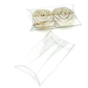 Plastic Pvc Box Wholesale Clear PVC Plastic Pillow Packaging Box