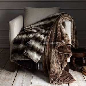 Couvertures luxueuses en fausse fourrure de renard, couverture d'hiver, offre spéciale - Product Image 5