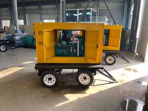Type diesel Offre Spéciale de remorque du générateur 30KW avec la vitesse automatique de la fréquence 1500rpm du moteur 50Hz de preuve de démarrage et de bruit - Product Image 6