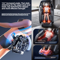 Fauteuil de massage électrique Shiatsu 5D 4D portable 2026 pour salon, zéro gravité, pour les pieds et le corps entier, luxe, inclinable avec système de paiement