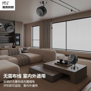 Cámara de Seguridad Inteligente Inalámbrica con Visión Nocturna Infrarroja Personalizada, Detección de Movimiento, 1080p, 2MP, Aplicación Tuya - Product Image 1