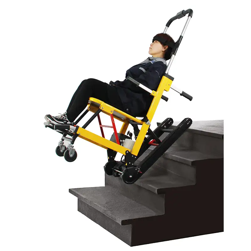 الكهربائية كرسي متحرك لذوي الاحتياجات الخاصة تسلق السلالم كرسي متحرك للطي المعاقين المعطف معطف واق من المطر الكراسي المتحركة اليدوي