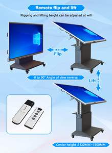 Pizarra Interactiva de Vidrio AG 4K de 55 a 98 Pulgadas con Elevación y Abatible para Educación, Aprendizaje y Enseñanza - Product Image 5
